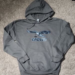 Gildan Gray Eagles Graphic Hoodie